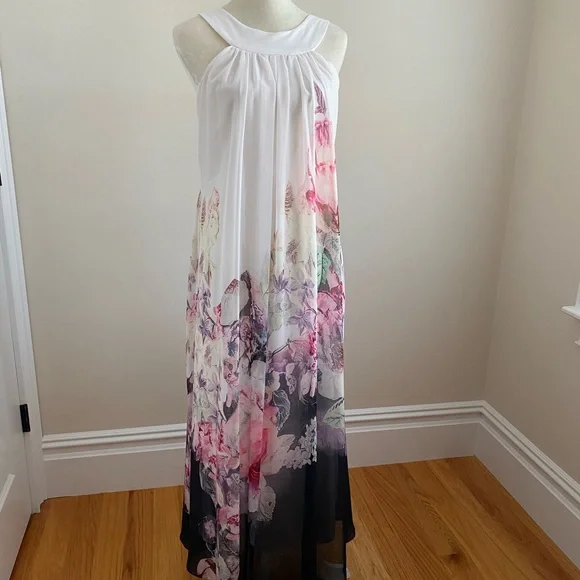 Pinkblush | Dresses | Pink Blush Floral Maxi Dress | Poshmark